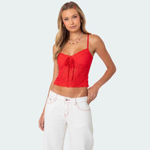 Women's Solid Color Lace Camisole by Mirlaine Univers Women's Solid Color Lace Camisole Mirlaine Univers womens-solid-color-lace-camisole 0 Women's Solid Color Lace Camisole Mirlaine Univers Women's Solid Color Lace Camisole
