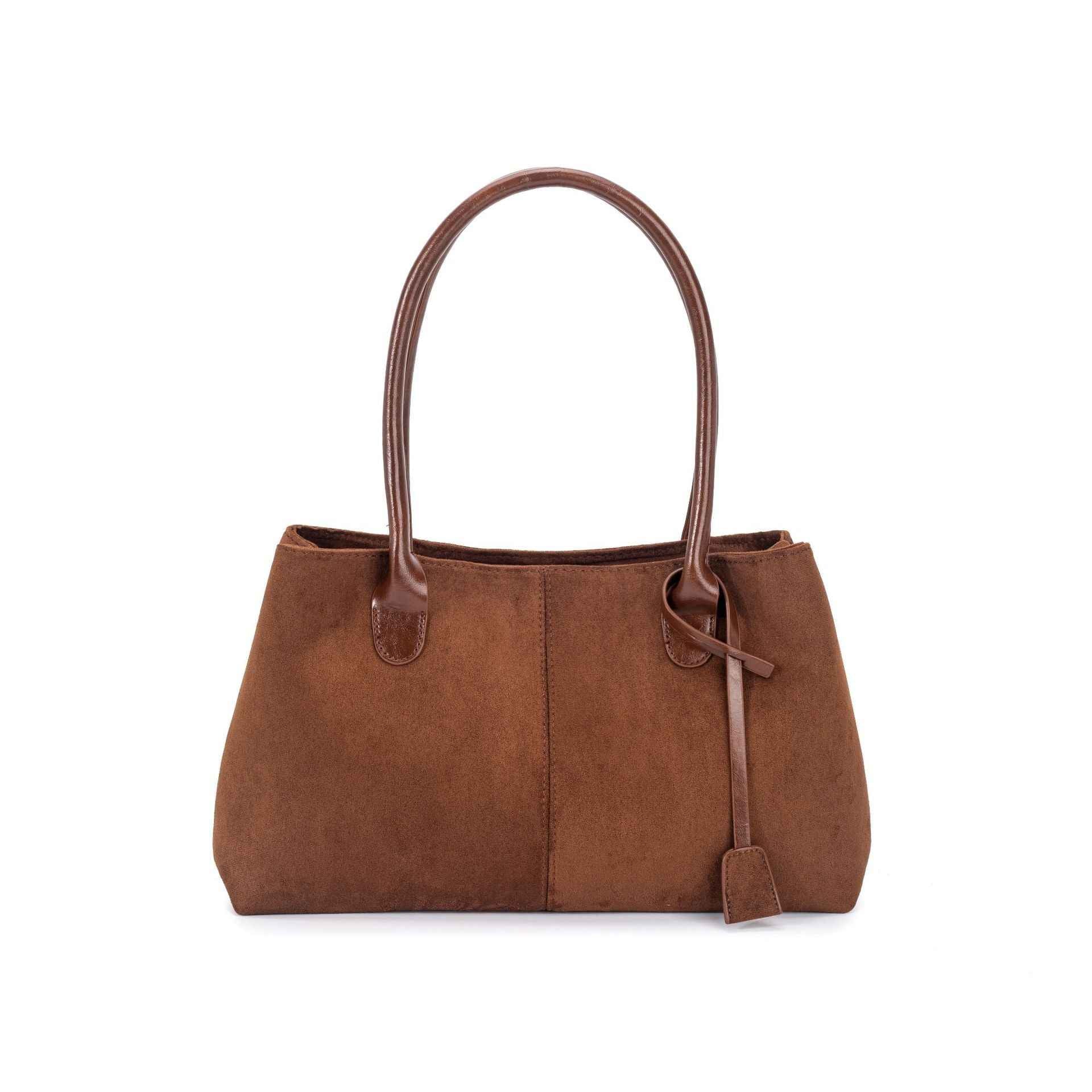 Retro Matte Large-Capacity Tote Bag