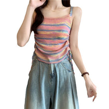 Women's Fashionable Slim-Fit Striped Knitted Camisole by Mirlaine Univers Women's Fashionable Slim-Fit Striped Knitted Camisole Mirlaine Univers womens-fashionable-slim-fit-striped-knitted-camisole 0 Women's Fashionable Slim-Fit Striped Knitted Camisole Mirlaine Univers Women's Fashionable Slim-Fit Striped Knitted Camisole
