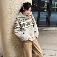 Retro Lazy-Style Knitted Cardigan Coat For Women