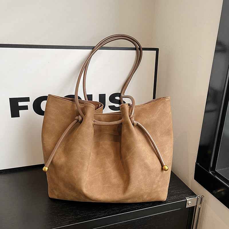 Vintage Commuter Tote Bag With Large Capacity For Women