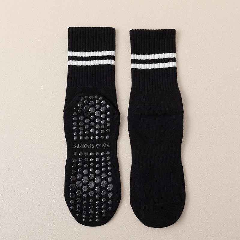 Tube Socks Professional Sports Anti-slip Silicone Indoor Fitness Pilates Boneless Room Socks