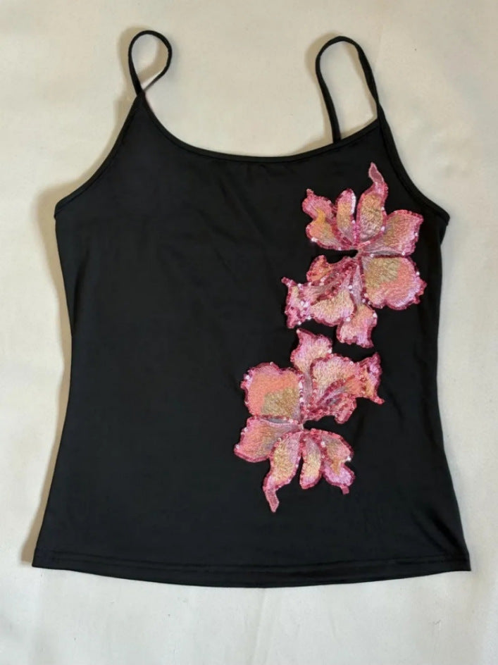 Chic Slim-Fit Solid-Color Beaded Embroidery Camisole by Mirlaine Univers Chic Slim-Fit Solid-Color Beaded Embroidery Camisole Mirlaine Univers chic-slim-fit-solid-color-beaded-embroidery-camisole 0 Chic Slim-Fit Solid-Color Beaded Embroidery Camisole Mirlaine Univers Chic Slim-Fit Solid-Color Beaded Embroidery Camisole