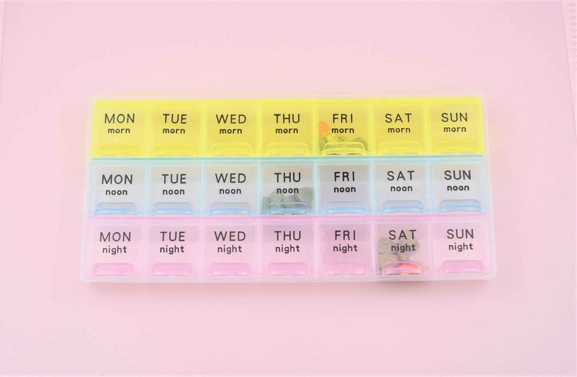 Travel Pill Storage Box