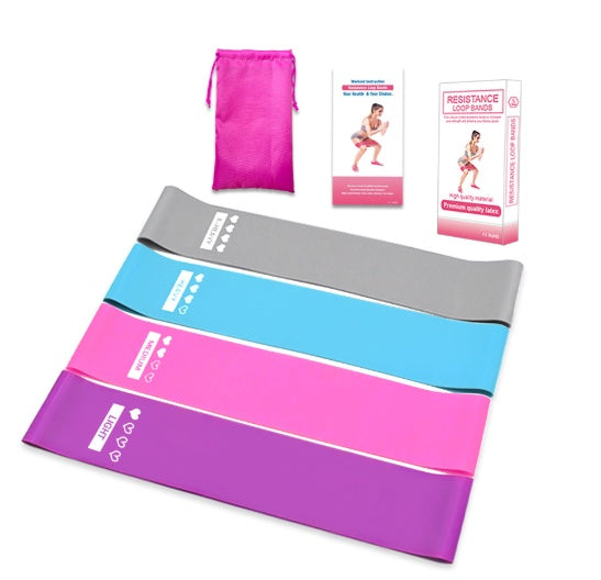 Resistance Bands Sealing Elastic Booty Sport Bodybuilding Rubber Band For Fitness Gym Leagues Equipment Sports Mini Yoga by Mirlaine Univers