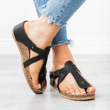 Explosion flat bottom toe sandals women