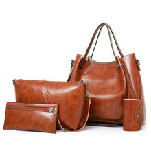 Womens New Retro Four-Piece Set Of Mother-and-Child Bags