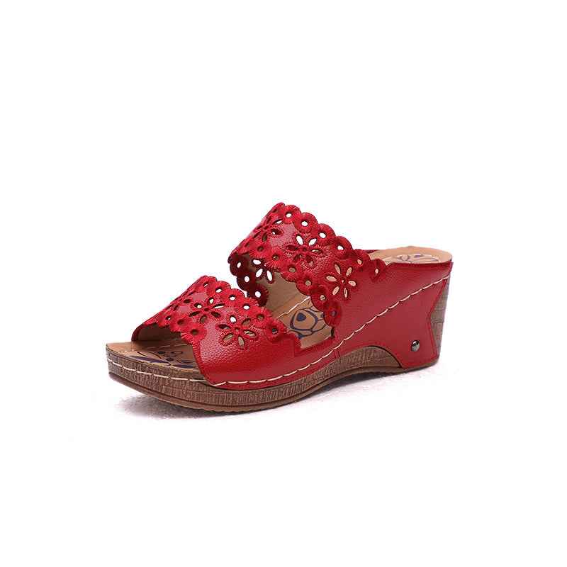 Wedge sandals women summer sponge cake