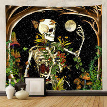 UV Lamp Printed Fluorescent Tapestry For European And American Parties
