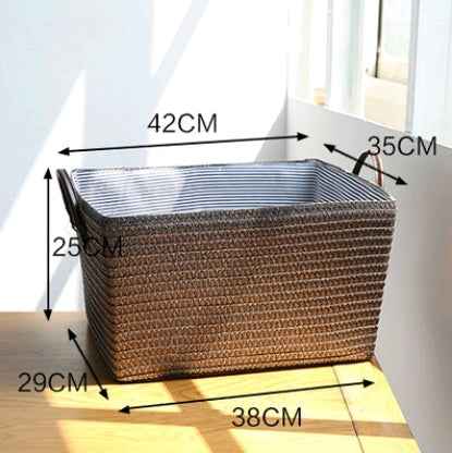Simple hamper storage basket storage basket finishing basket large size clothes basket toy basket
