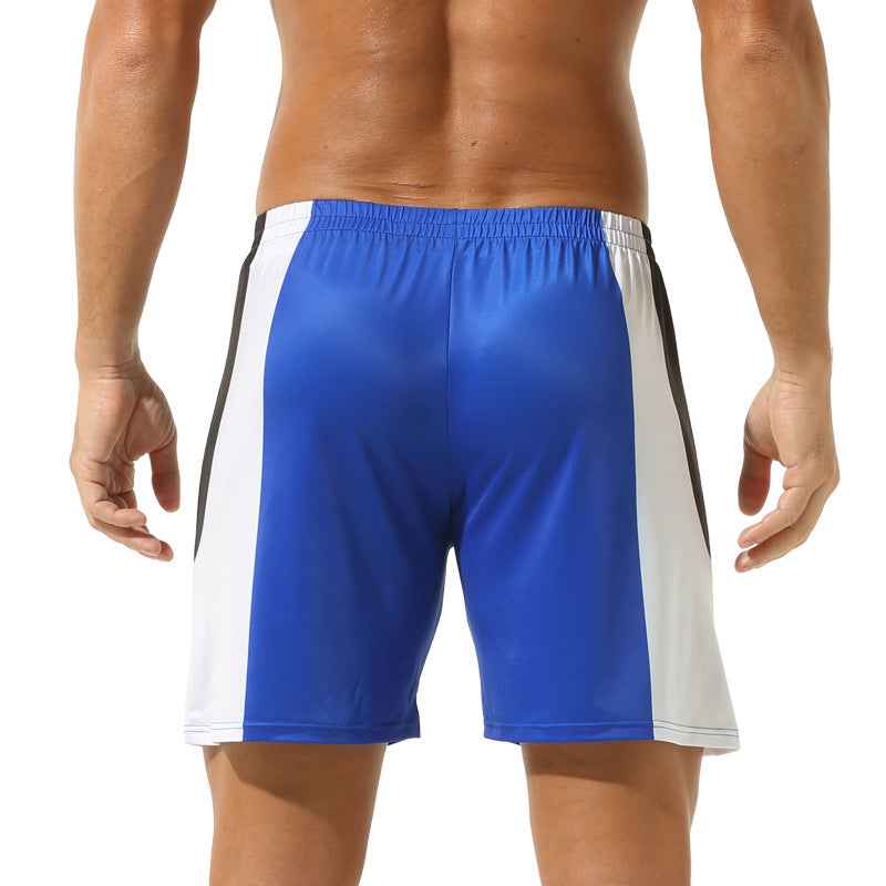 Sports Mid-length Pants Color-blocked Casual And Fashionable