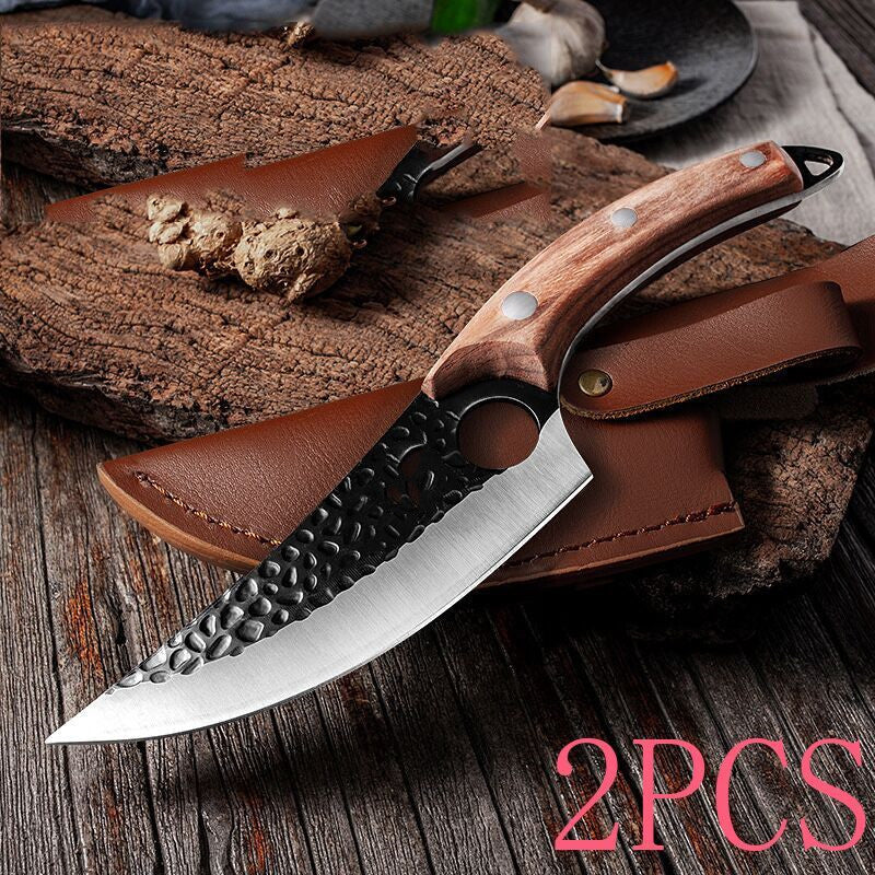 Slaughter Cutting Meat Boning Small Scimitar Special Skinning Killing Pigs Butcher by Mirlaine Univers