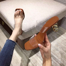 One word stiletto high heel women sandals