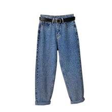 Straight-leg Cropped Slimming Carrot-shaped Dad Jeans For Petite Frames