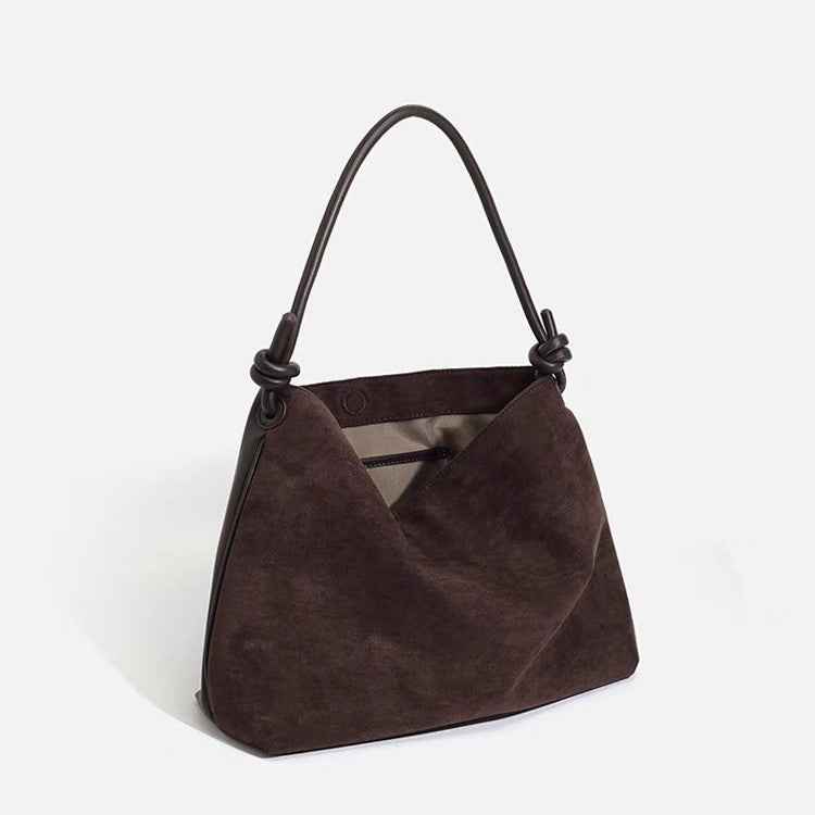 Large Capacity Commuter Shoulder Bag For Fall And Winter