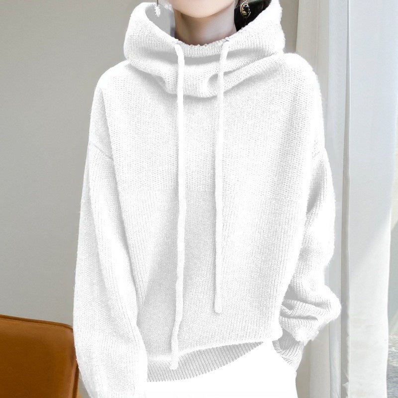 Women's Sweater Thicken Lazy Style All-match Long-sleeved Autumn Winter Warm Casual Sweater For Women by Mirlaine Univers