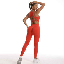 Quick Drying Fitness Shock Resistant Vest Seamless Sports Set
