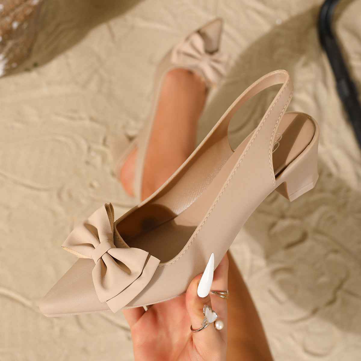 Baotou Sandals For Women Summer New Butterfly Design