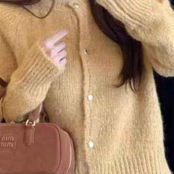 Sweet Loose-Fitting Slimming Round-Neck Knitted Top For Women