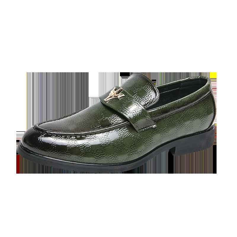 Mens Business Dress Leather Shoes For Summer And Autumn