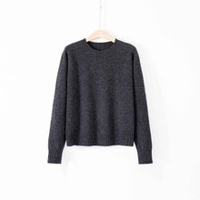 Crew-neck Long-sleeve Top Relaxed-fit Base Layer Effortless Laid-back Style