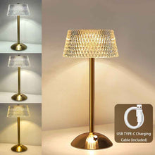 12 Acrylic Metal Desk Lamp LED Outdoor Crystal USB