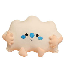 Creative pumpkin Figurine with poached eggs