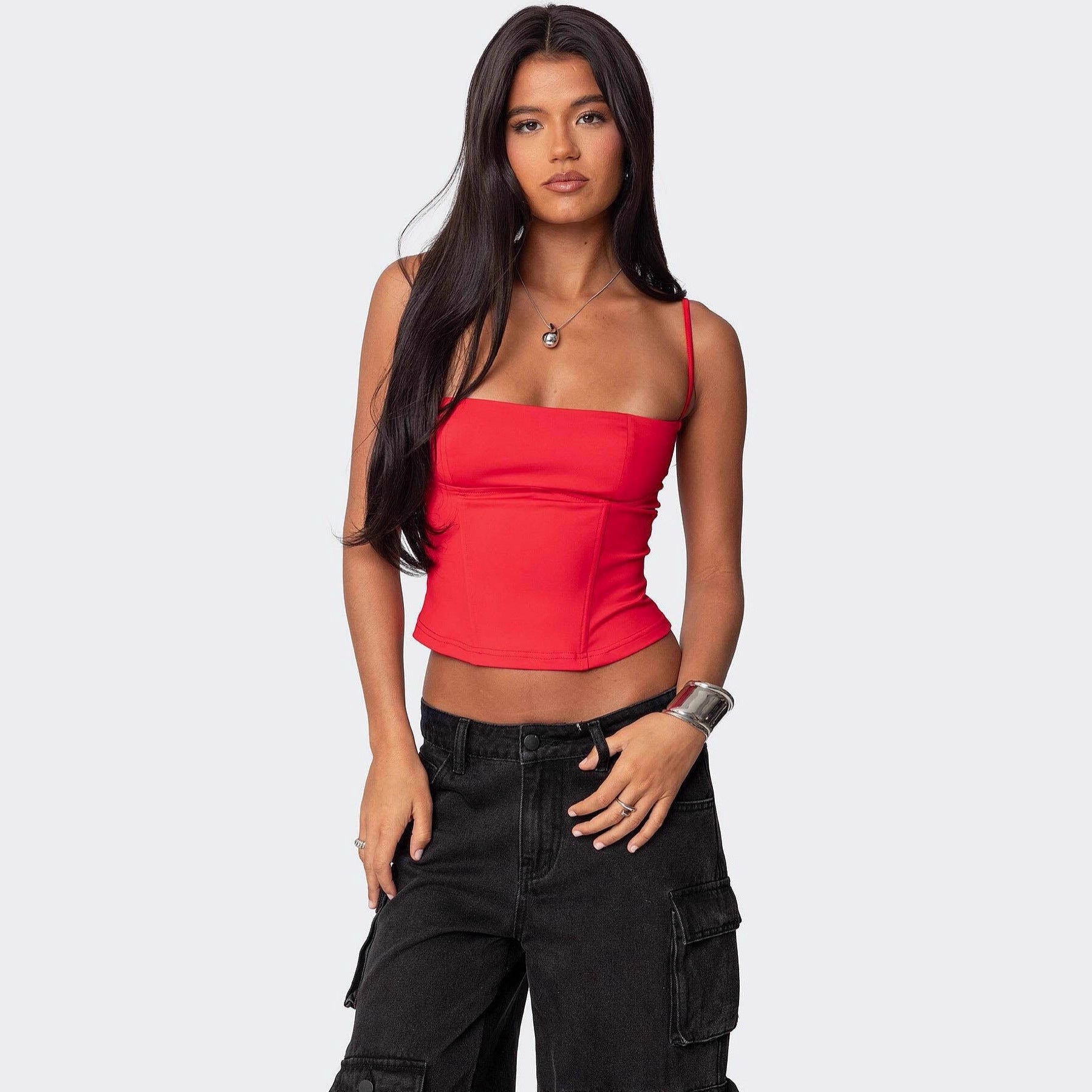 Sleeveless Slim-fit Outerwear Top For Women by Mirlaine Univers Sleeveless Slim-fit Outerwear Top For Women Mirlaine Univers sleeveless-slim-fit-outerwear-top-for-women 0 Sleeveless Slim-fit Outerwear Top For Women Mirlaine Univers Sleeveless Slim-fit Outerwear Top For Women