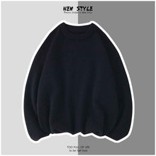 Men's Simple Solid-Color Sweaters For Autumn And Winter