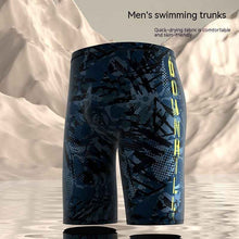Anti-embarrassment Men's Swimming Trunks Hot Spring Boxer Shorts