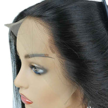 Mid-length blond wig