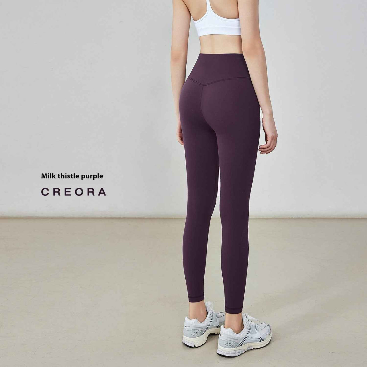 High Waist Hip Lift Anti-curling Tight Sports Pants