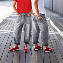 Mid-rise Boot-cut Cropped Denim Jeans