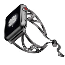 S-shaped metal stainless steel watch strap by Mirlaine Univers