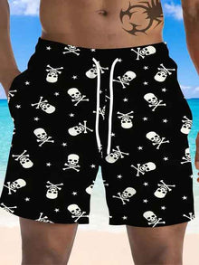 Men's Quick-drying Beach Casual Shorts Five-point Swimming Trunks