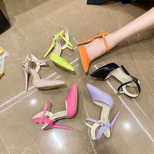 European And American Ankle-strap Buckle Sandals Women