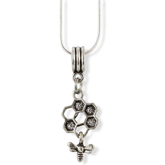 Bee Jewelry Bee Necklace Pendant Gifts Honeycomb Jewellery