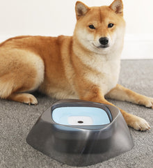 Pet Dog Bowl Floating Not Wetting Mouth Cat Bowl No Spill Drinking Water Feeder by Mirlaine Univers