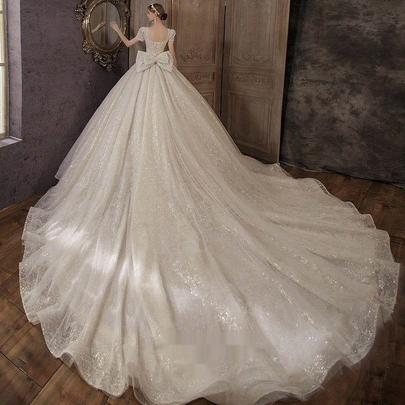 Temperament Bride Retro Super Fairy Mori Style Dream Wedding by Mirlaine Univers
