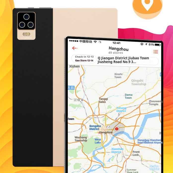 Tablette 5G Wi-Fi double carte pour le bureau, le jeu et l'apprentissage
