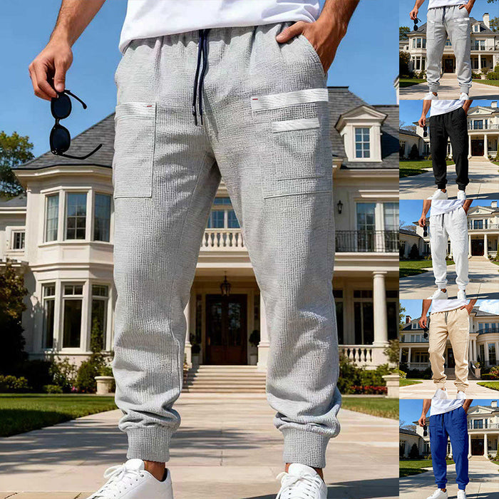 Pantalon décontracté ample et respirant pour homme