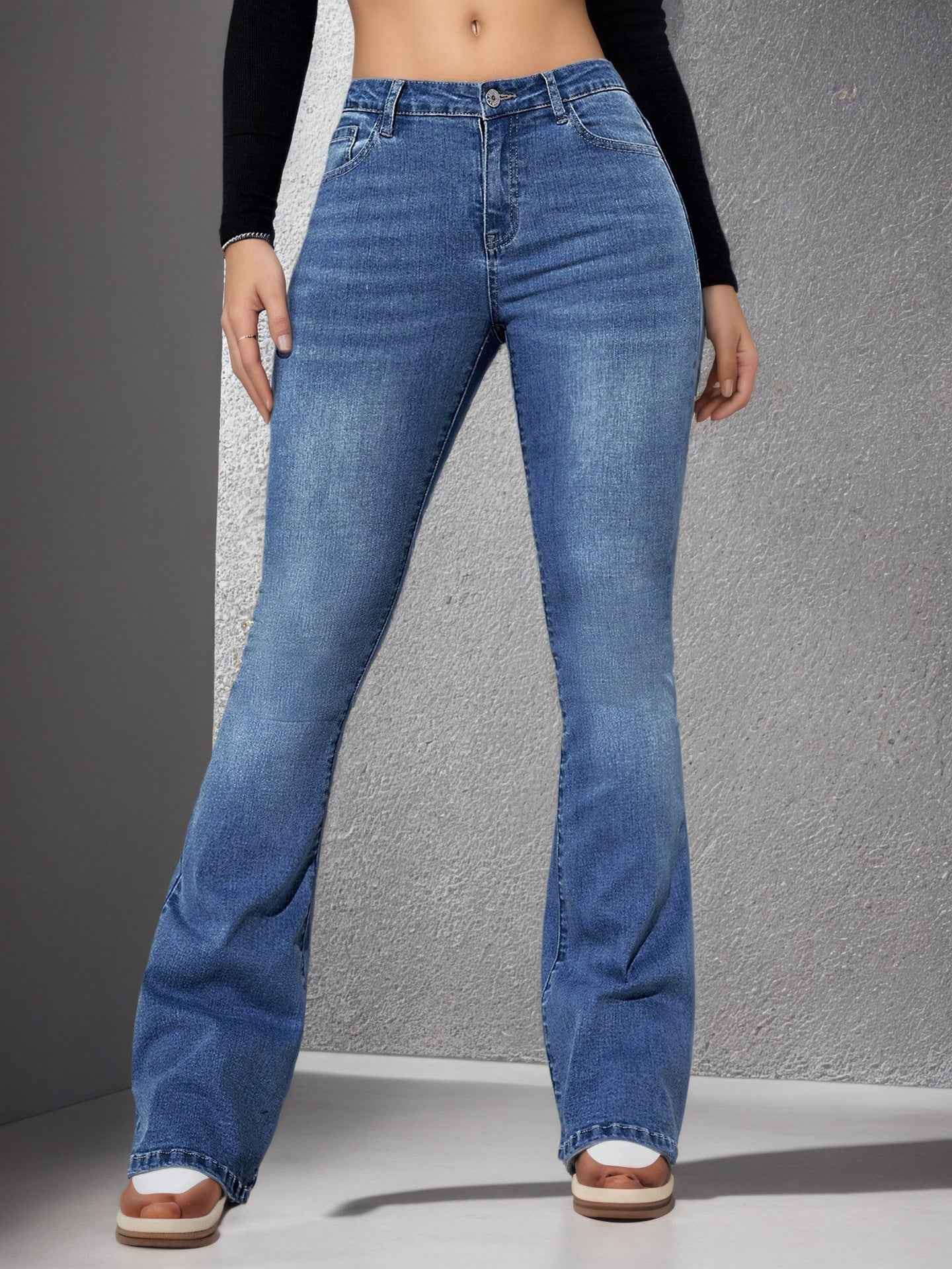 Womens Stretch Denim Jeans