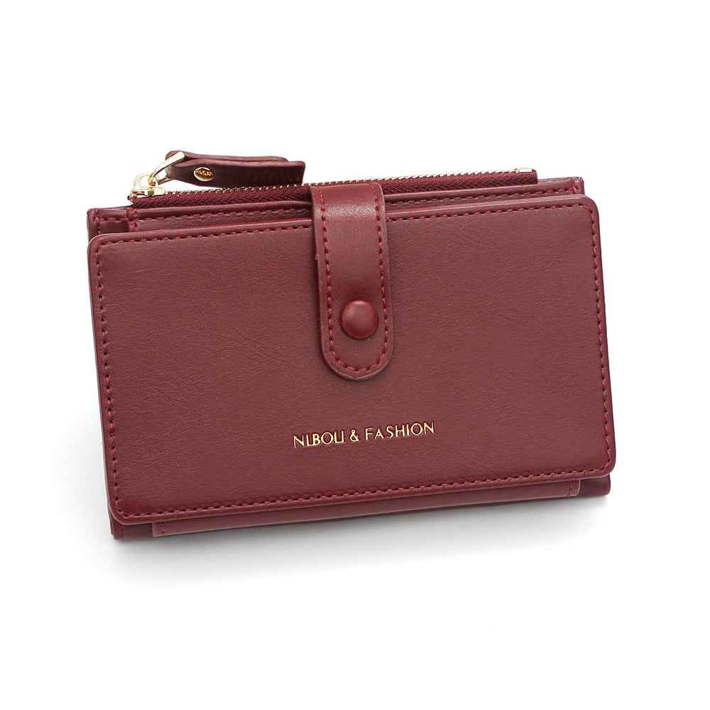 Womens Stylish Casual High-Capacity Minimalist Coin Purse