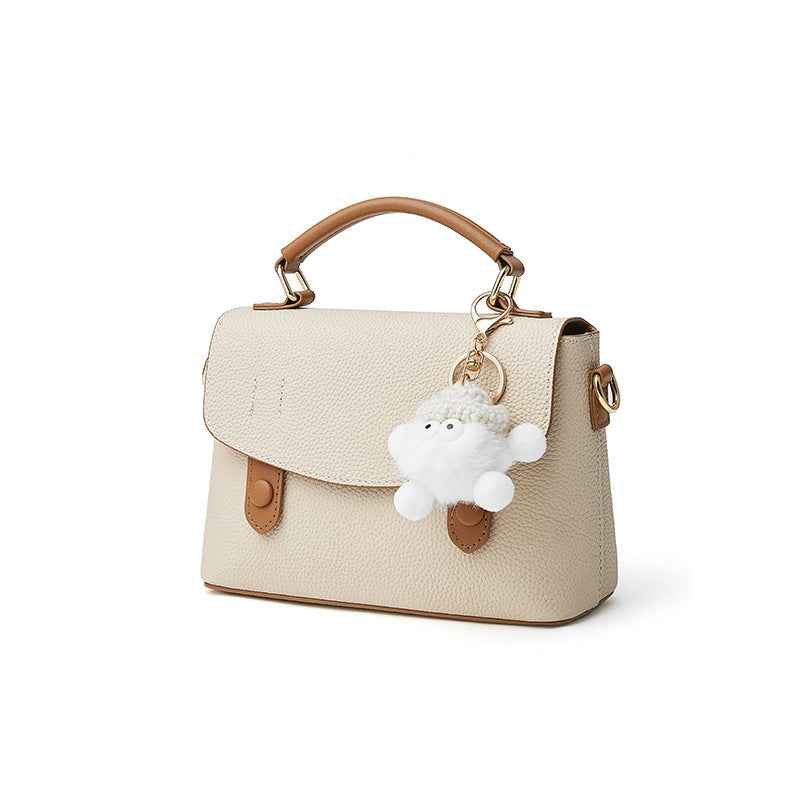 Womens First-Layer Cowhide Cambridge Bag