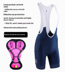 Summer And Autumn Breathable High Belt Pocket Sun-proof Road Bike Overalls