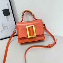 Womens Sleek High-end Patent Leather Crossbody Bag
