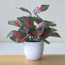 Simulation Plant Plastic Fake Flower And Grass Scindapsus Aureus Leaves Potted Plant