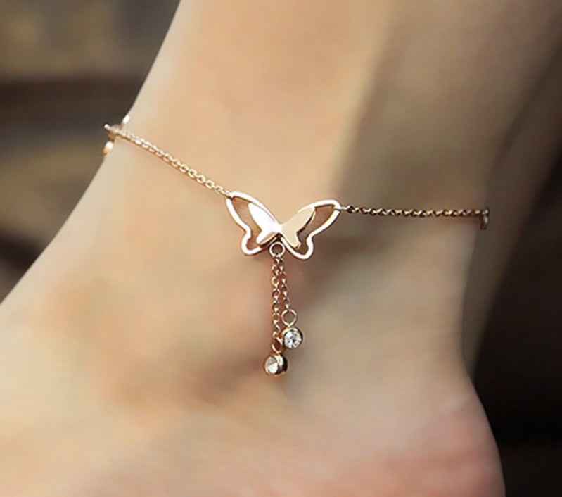 Ankle Bracelet Beach Foot Chain For Women Girl Charms Barefoot Sandals Jewelry