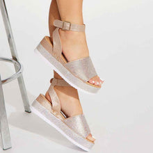 Rhinestone Sandals Summer Fashion Platform Shoes For Women