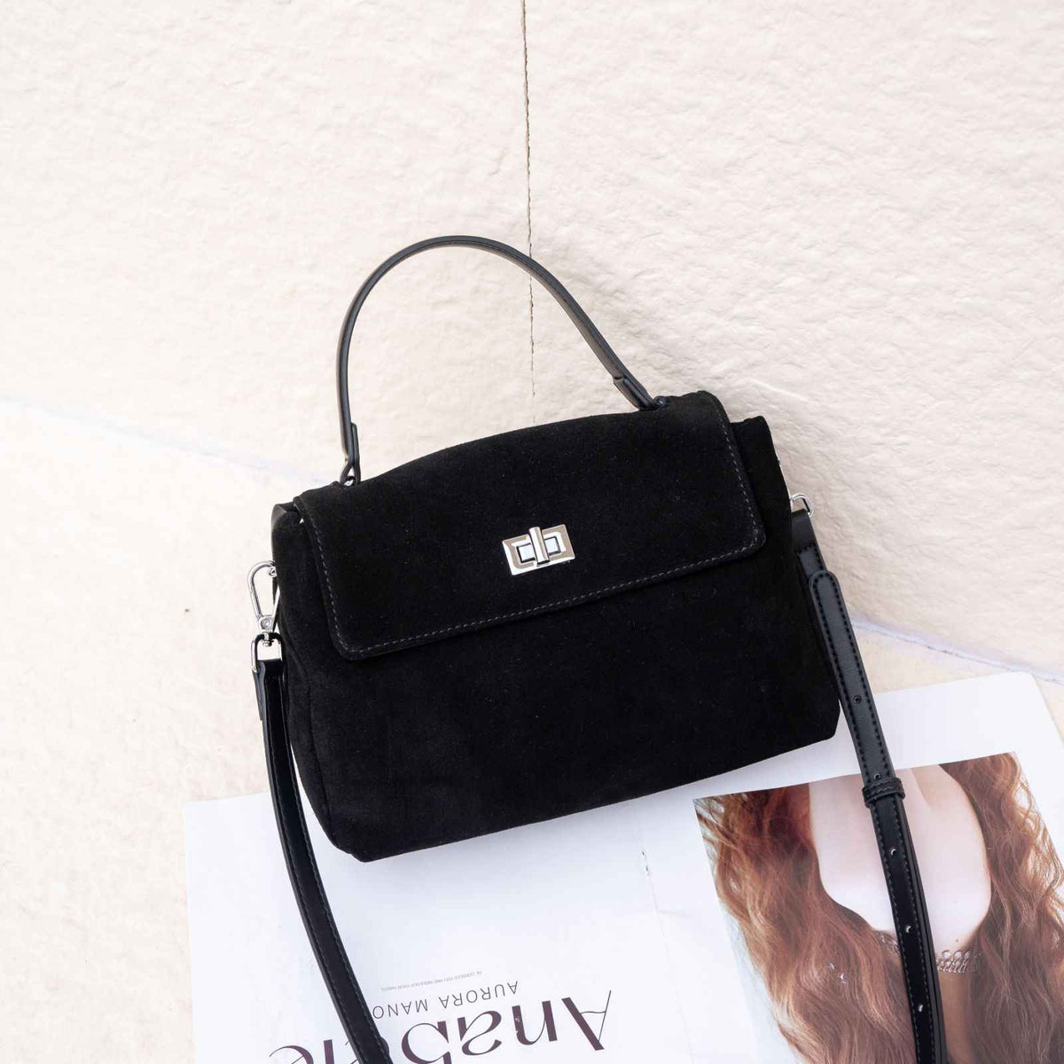 Large-Capacity Womens Bag Made From Premium Matte Leather Cowhide
